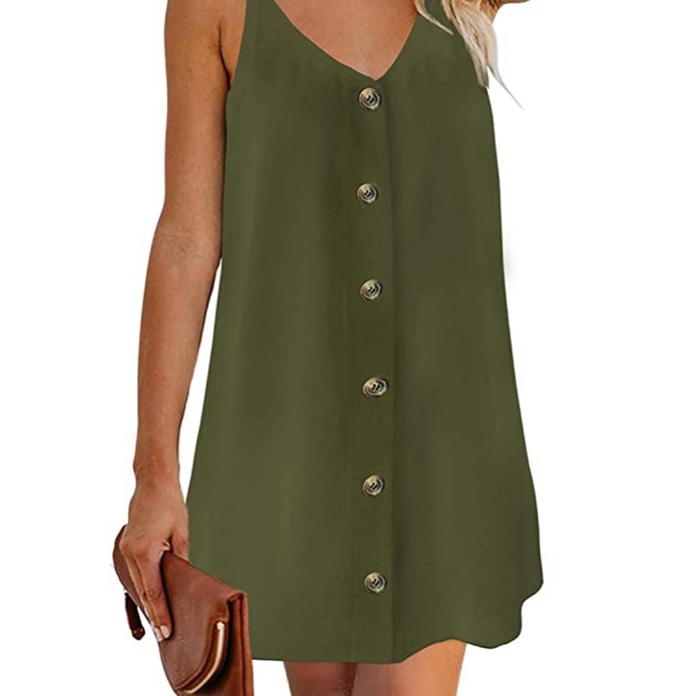 Cute button down dress